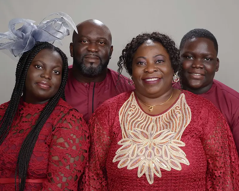 uche-old-family Uchenna Igwe and Family